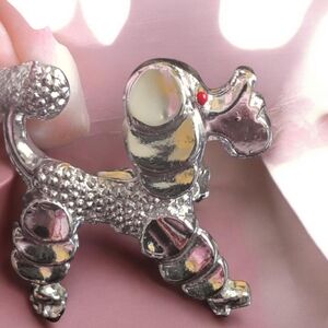 Poodle Brooch